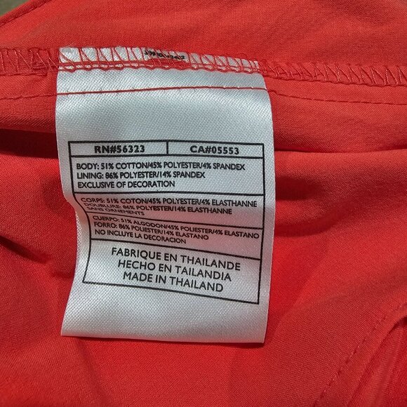 NWT Women's NIKE Golf Skort Coral Size‎ 8 - Picture 6 of 8